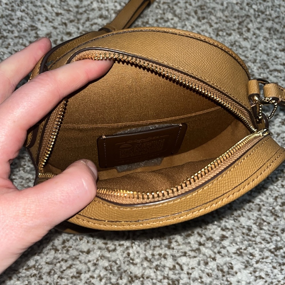 Coach Tan Canteen Crossbody Purse - Picture 5 of 13